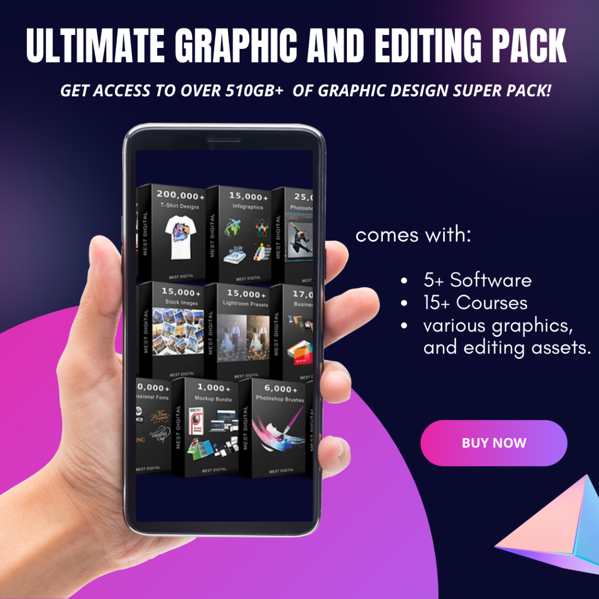 Ultimate Graphic and Editing Pack - Image 1