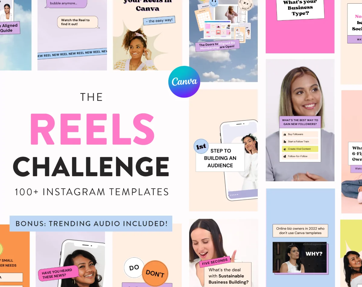 Reels & TikTok Video Templates Bundle for Canva - Image 1