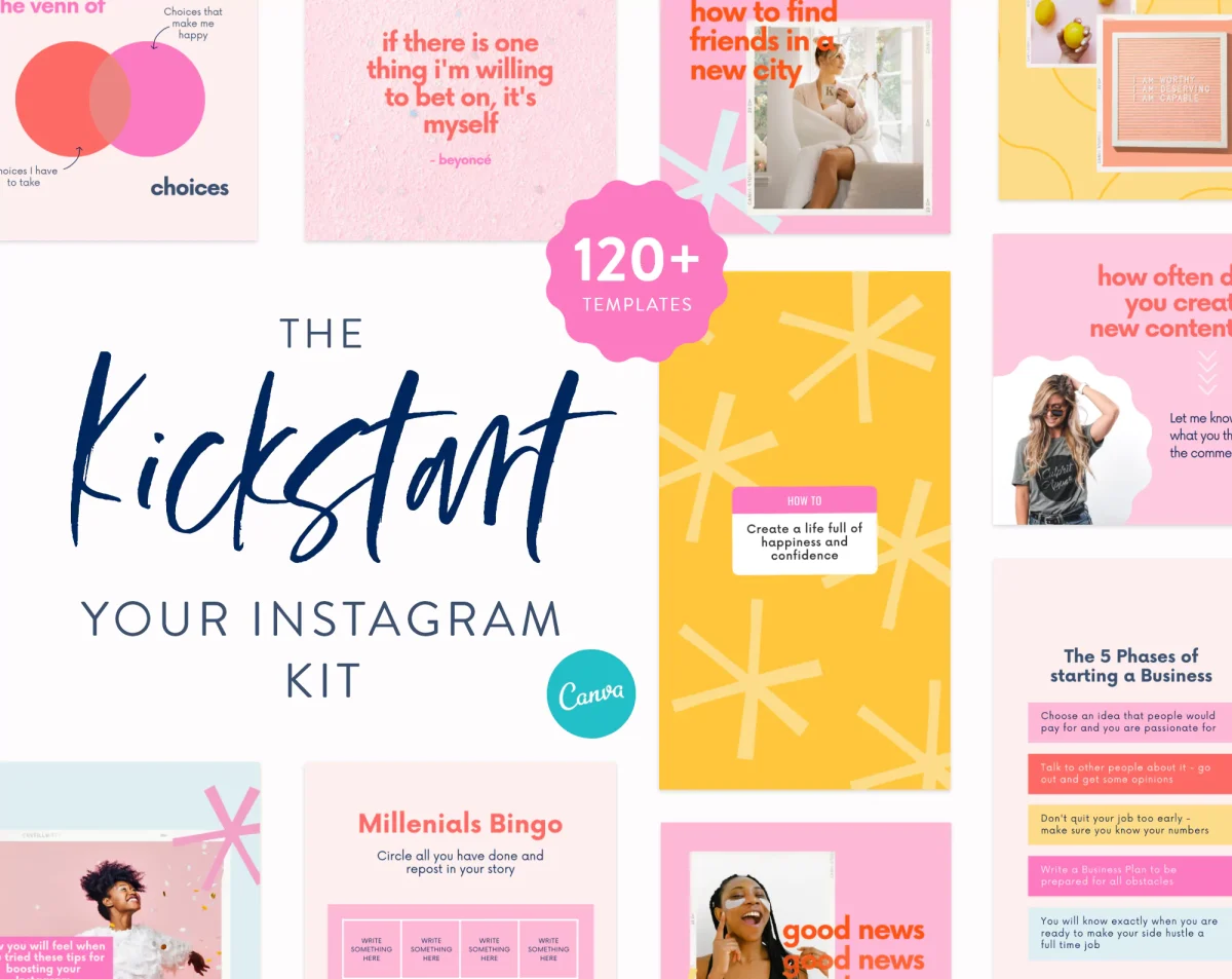 Social Media Marketing Mega Bundle for Canva - Image 1